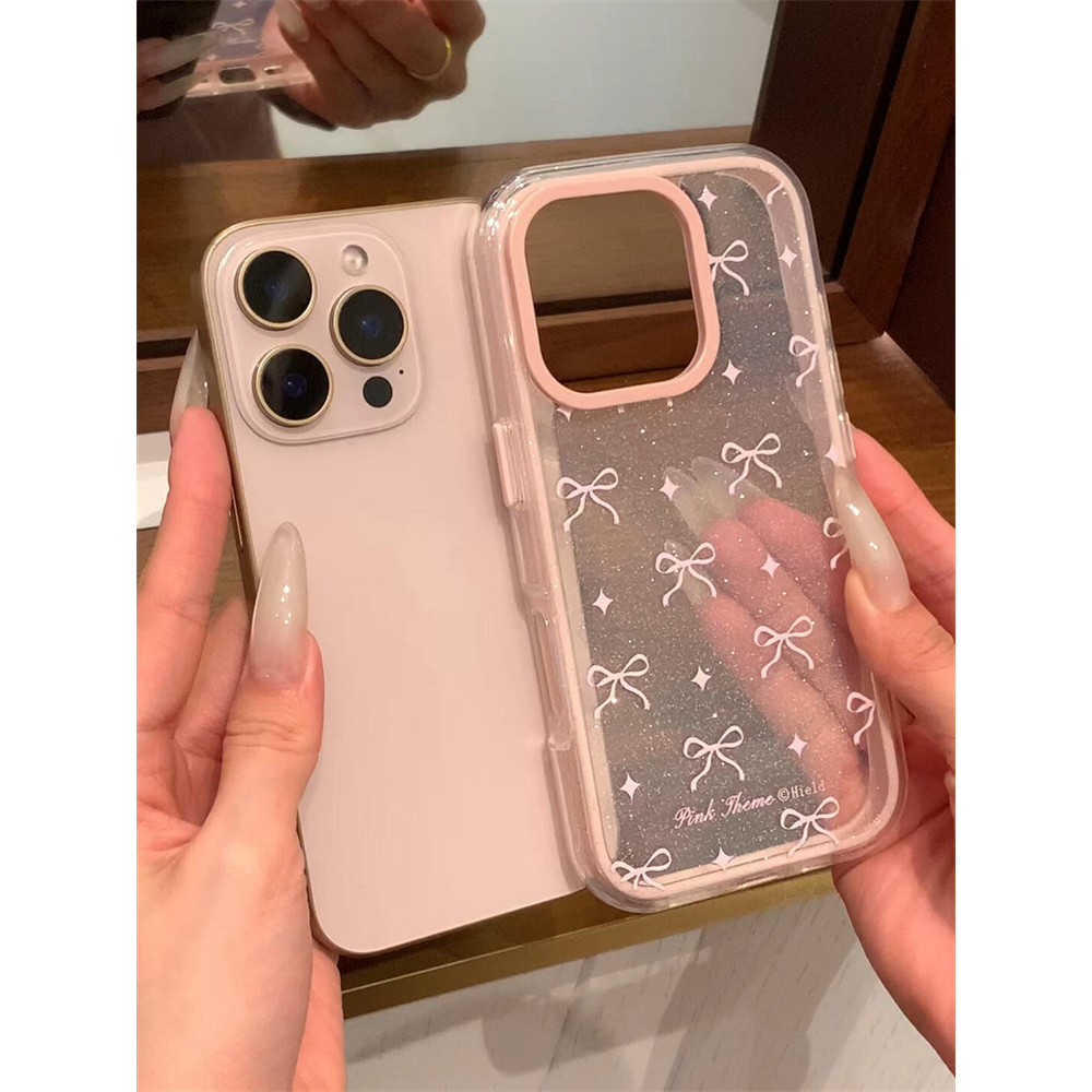 2 In 1 Premium Busur Bintang Case Infinix 60I Hot 60 Pro Plus Smart 10 Ckk Pop Casing Luxury
