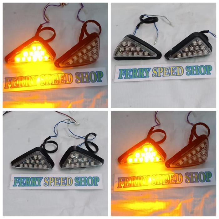 LAMPU SEN TEMPEL SEGITIGA SEIN TEMPEL LED SEN TEMPEL LAMPU SEIN LED