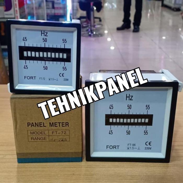 HZ GETAR FREQUENCY METER ANALOG