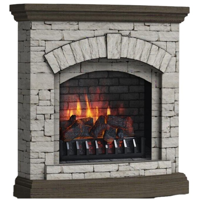 Electric Fireplace Anti-real Stone Electric Fireplace MGO Electric Fireplace