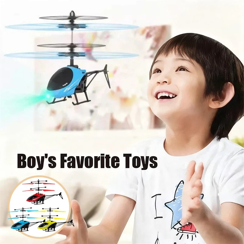 Remote Control Aircraft Rechargeable Rc Drone Remote Safe Fall-Resistant Rc Helicopters Drone