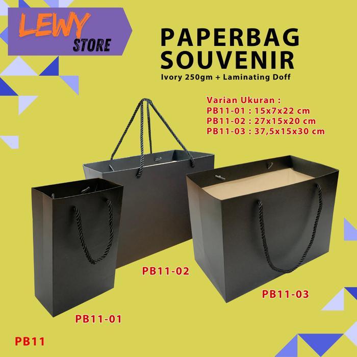 Paper Bag Hadiah Jumbo / Premium Gift Bag / Tas Kado Jinjing / Pb12/Paper Bag/Paper Bag Hitam/Paper