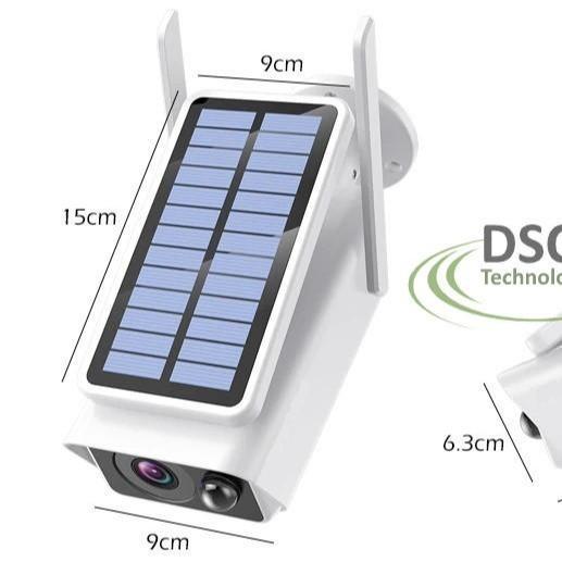 IP CAM SOLAR CELL PANEL CCTV TENAGA SURYA OUTDOOR WATERPROOF FHD 1080