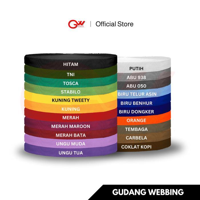 "New" Tali Webbing Double 2,5cm (Tali Webbing Tubular) - ECERAN