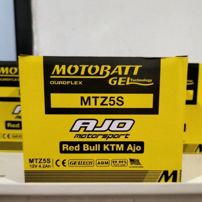 Aki Motor Yamaha Vixion Lama Motobatt Mtz5S Aki Kering