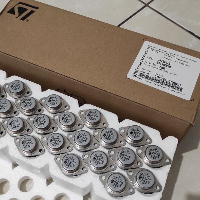 "New" 2N3055 ST NPN Silicon Transistor - MJ2955