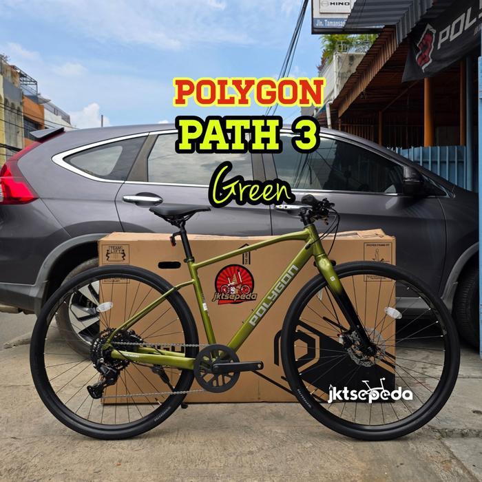 Sepeda Hybrid Urban Polygon Path 3