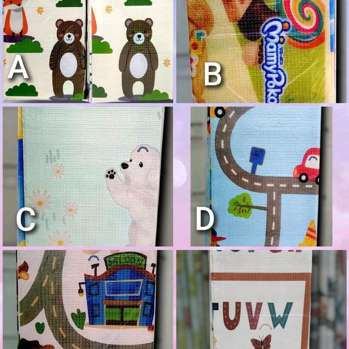 PLAYMAT YAKIMURA 180x200 Playmate Bayi Karpet Lipat Matras Bayi Matras