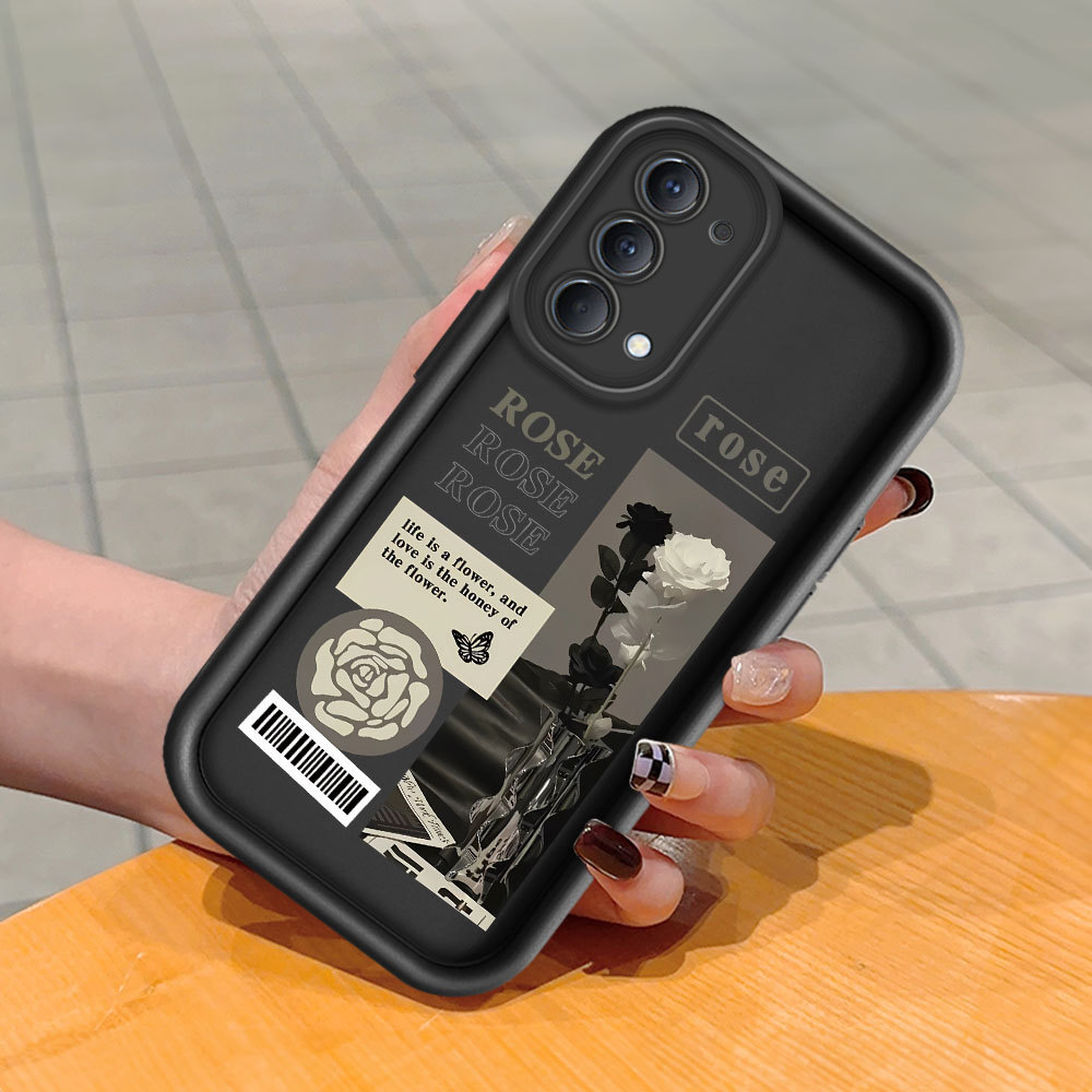 Casing Mode Trendi Untuk For OPPO Reno 4 4G Phone HP Case Softcase Kesing Soft -6002 C8 DLJ TIMI