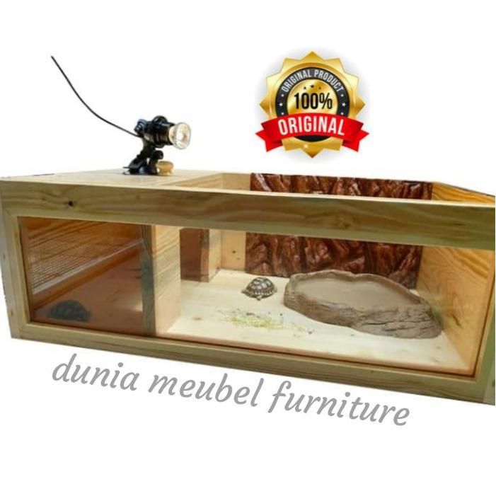 rumah kandang kura kura sulcata pandalis/kandang hewan