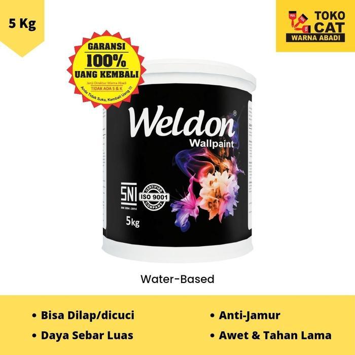 Cat Tembok Weldon Kemasan 5 Kg