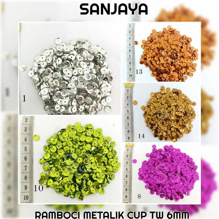 Payet Ramboci / Ramboci Piring / Payet Manik Piring Cup / Ramboci Cup Tw 6mm