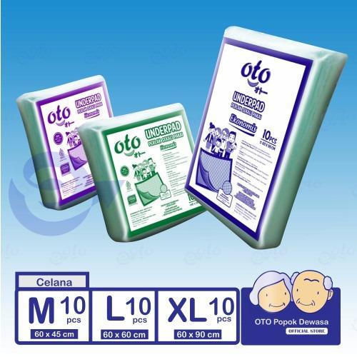 Underpad OTO 45x60 60x60 60x90 M, L dan XL/ perlak sekali pakai
