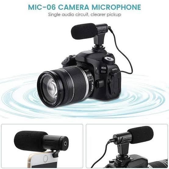 MAMEN Microphone MC-06 Shotgun Vlog Kamera & Smartphone Smule Youtube