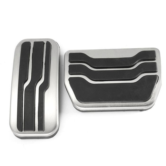 RACING FOOT FOOTREST FUEL GAS &AMP; BRAKE PEDALS PLATE COVER UNTUK