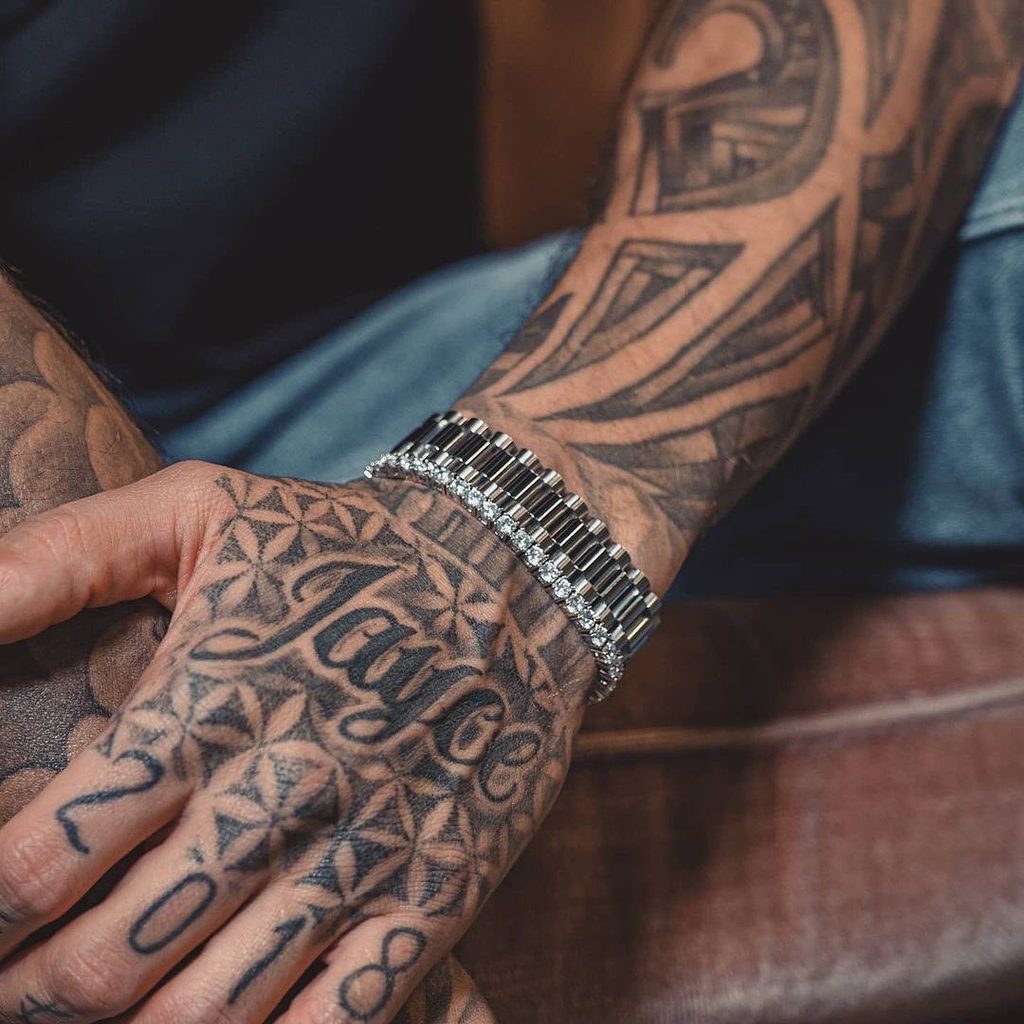 Gent's President Bracelet Stainless Steel Watch Band Bracelet for Men Watchlink Bracelets Jewelry