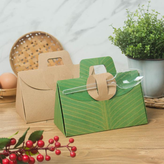 Kertas Bungkus Nasi Lunch Food Box Kemasan Makanan Rice Pack Laminasi