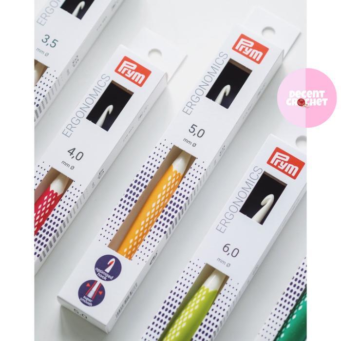 Prym Ergonomic Crochet Hook BISA GRAB