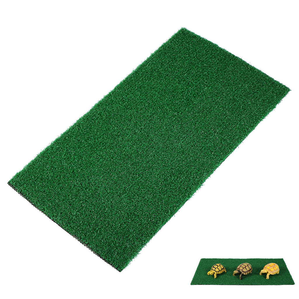 Turtle Basking Platform Turf Fake Durable Artificial Grass Turf for Tortoise Dock Fish Tank