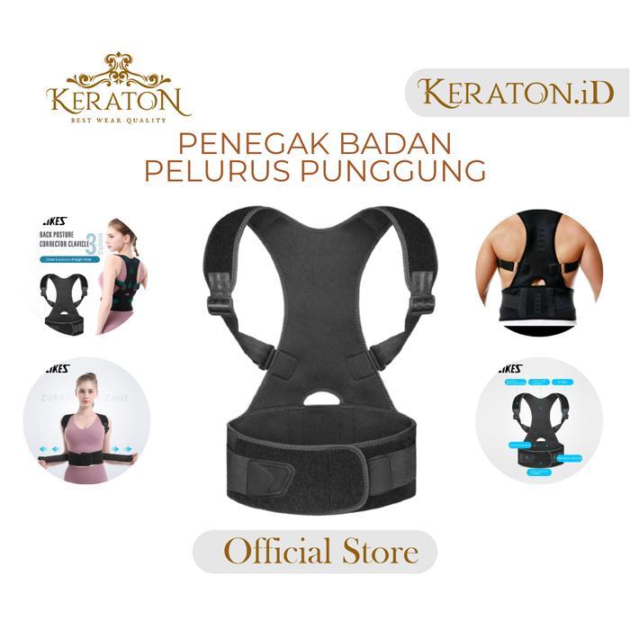 TERLARIS KORSET PENEGAK BADAN PELURUS PUNGGUNG BUNGKUK SABUK PELURUS PUNGGUNG READY STOCK