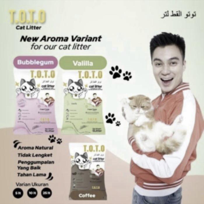 PASIR KUCING TOTO 10 LITER