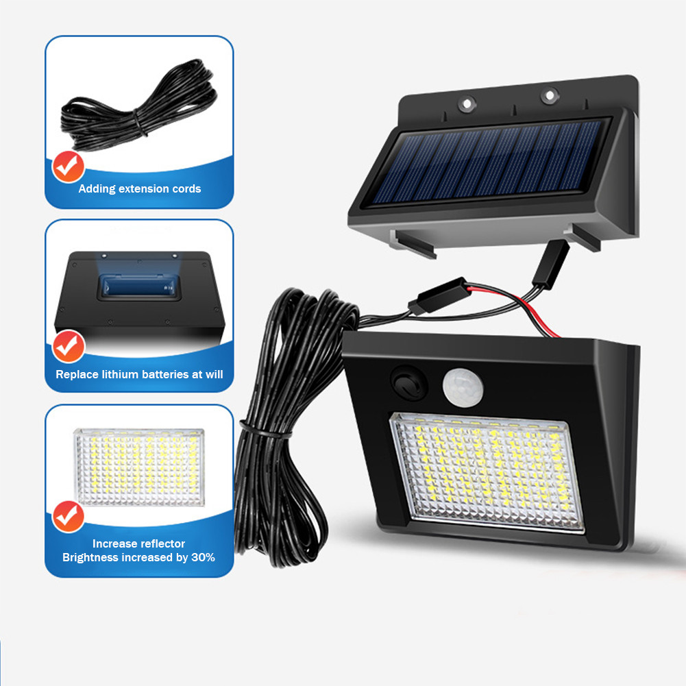 32LED/48LED Split Solar Light PIR Motion Sensor Wall Light Solar Lamp Waterproof Solar Countyard