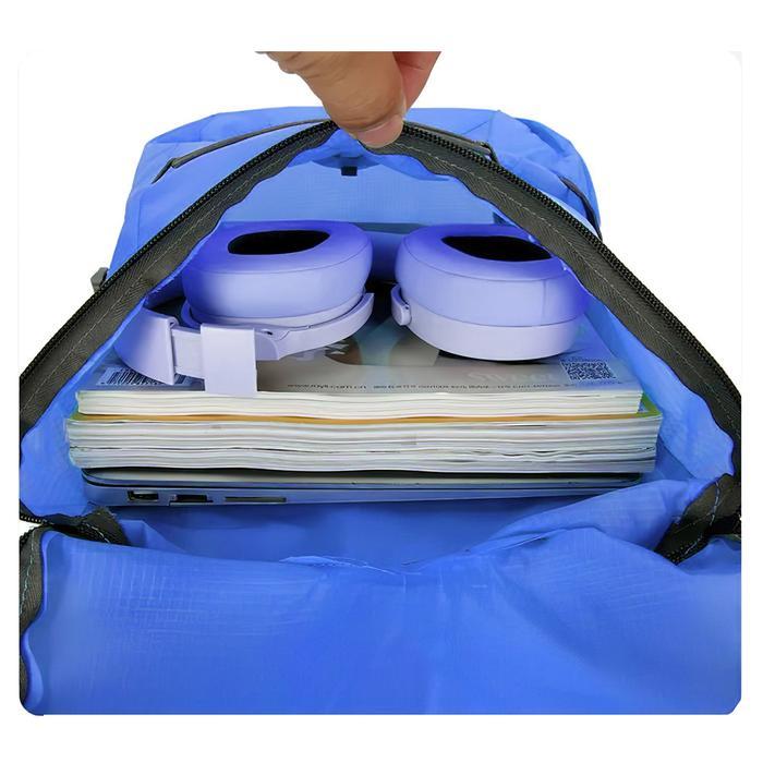 "New" Tas Lipat Travel Parasut Pria Free Pouch Tas Lipat Camping Outdoor Premium Quality WY603 Hitam