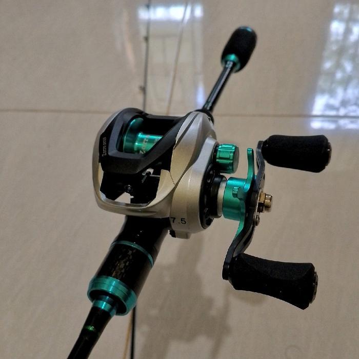 satu set pancing joran solid UL genkai reel bc zorro zeus