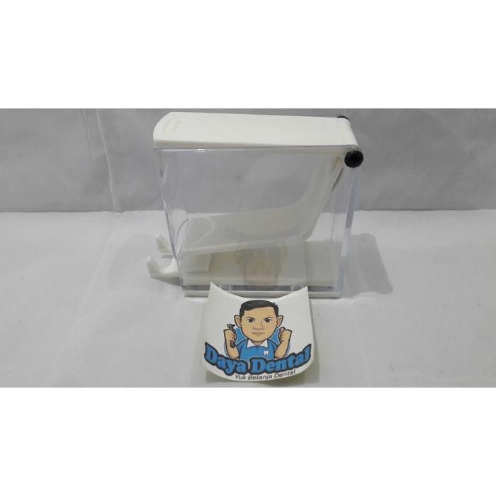 DENTAL COTTON ROLL DISPENSER PUTIH/WADAH KAPAS DENTAL/COTTON ROLL