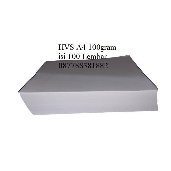 100 Lembar Kertas Hvs A4 100Gsm