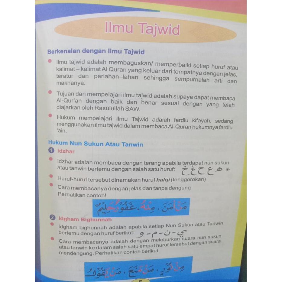 Terbaru Juz Amma Tajwid 3 Bahasa Arab Inggris Indonesia Juz'Amma Juzamma - Pab Quran