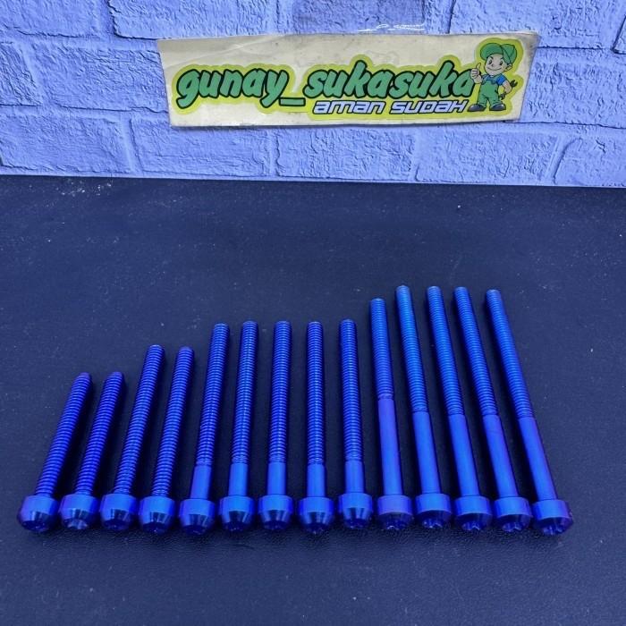 Baut Titanium Crankcase Set Ninja R Ss Rr Zx New Rr