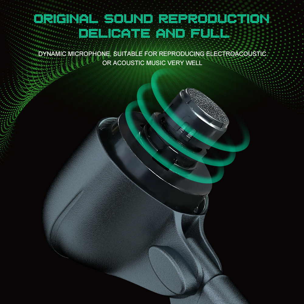 BETA 52A Drum Microphone Instrument Kick Drum Bass Mic Dynamic Bass Snare Metal Body