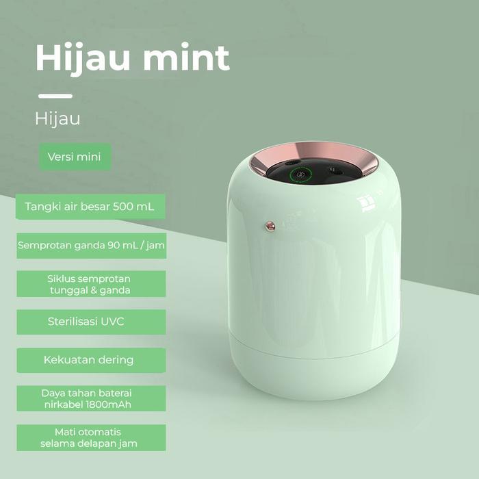 Muxiang M09 Mini Air Humidifier Wireless Pelembab Udara Kamar Kantor