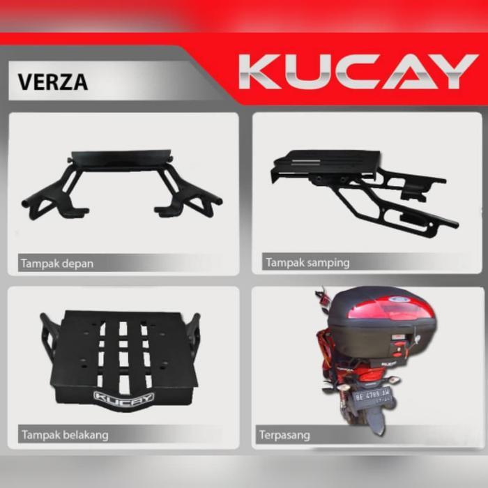 Bracket Box Motor Kucay Geser Honda Verza Givi Kappa Shad