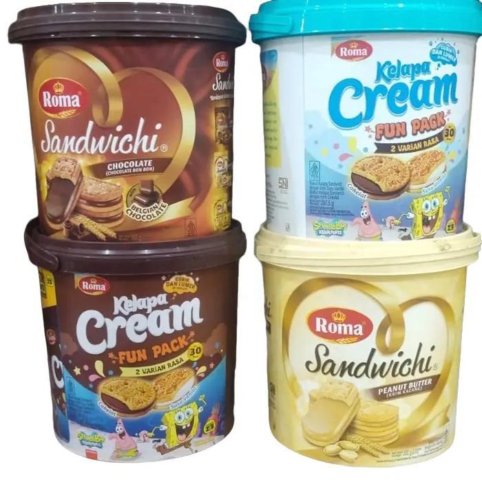DAPAT 2 TOPLES PROMO BISKUIT ROMA VARIAN RANDOM EXP 2027