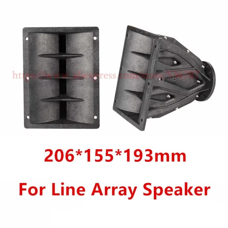 1pcs Line Array Speaker Accessories Tweeter Horn Flare Professional Audio For DJ Mixer Home Theater