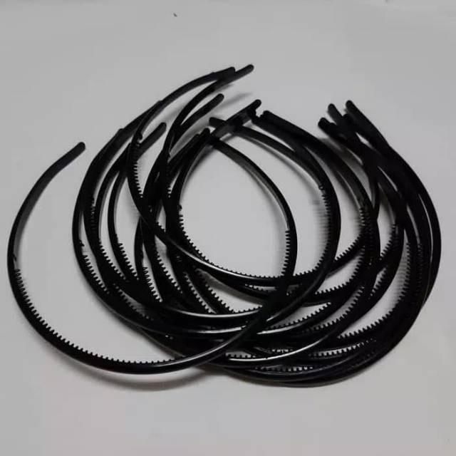 GROSIR_ Bando polos lidi 12 pcs /bando murah lusinan /bando hitam