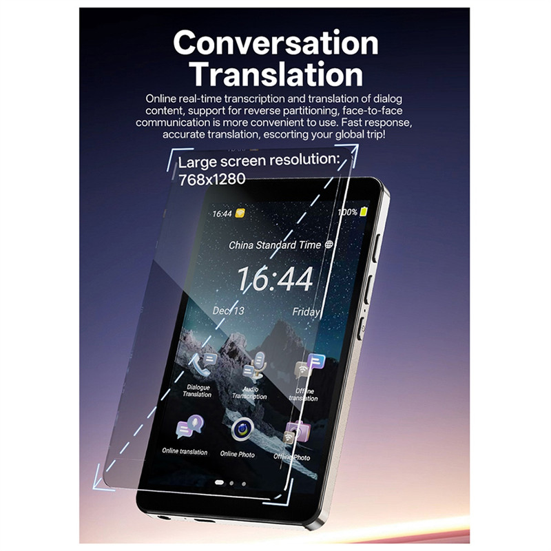 T22 Smart Translator Offline Voice Translator 142 Languages Wifi Real-Time Translator Without
