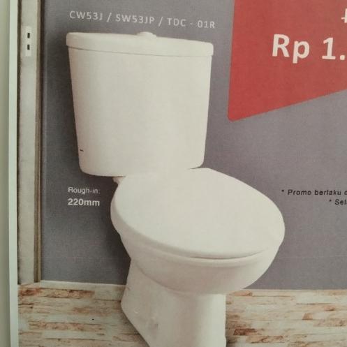 kloset kecil mini toto CW53J SW53JP closet toilet duduk promo
