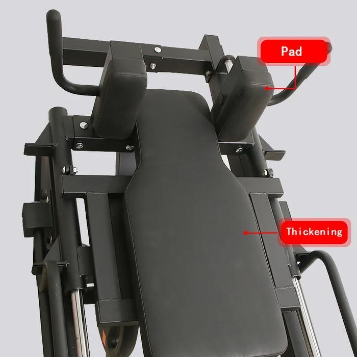 PIN LOAD SELECTION MACHINE, DINUO HOME GYM EQUIPMENT HACK SLIDE SQUAT RACK LEG PRESS HACK SQUAT