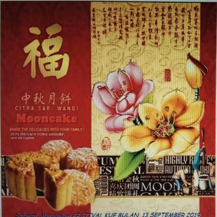 KUE BULAN CITRA SARI WANGI VEGETARIAN RASA TAU YUNG