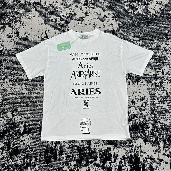 ARIES ARISE PARFUME TEE WHITE