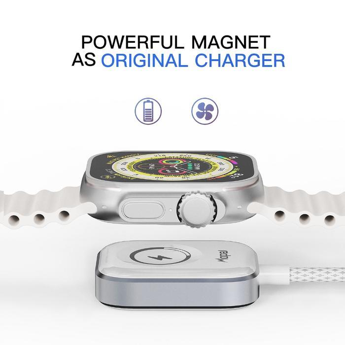 MOPAI KT181 KT182 IWATCH CHARGER MAGNETIC SUCTION APPLE WATCH FAST CHARGING BRAIDED CABLE TYPE-C USB