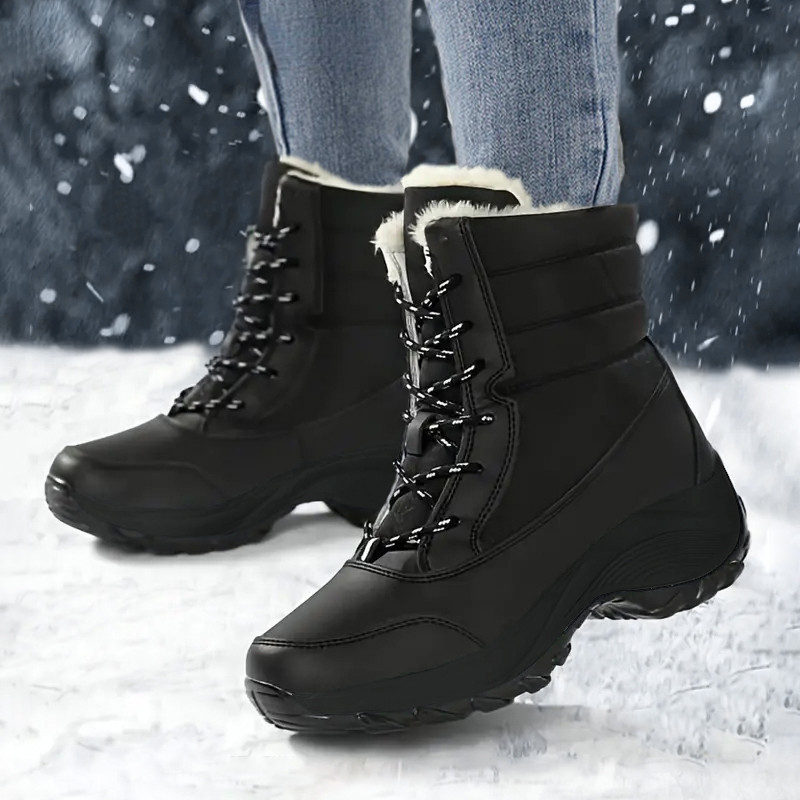 Snow Boots For Women Platform Shoes Boots Keep Warm Women'S Thigh High Boots Winter Ankle Boots