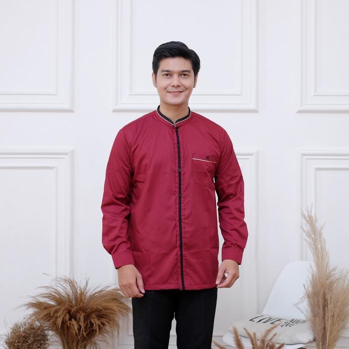 READY NIGOS Koko Dewasa bahan Toyobo polos Al-Fatar PANJANG Dewasa toyobo delux salem bajukoko pria