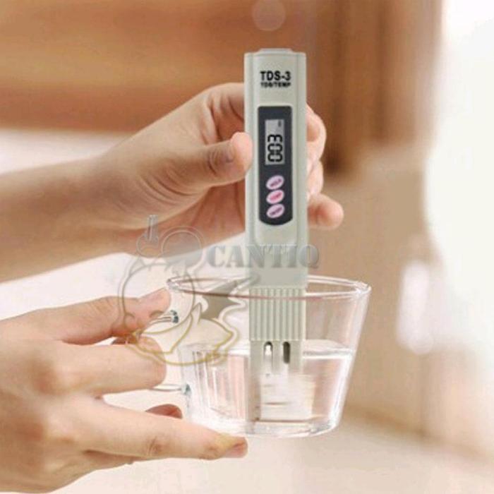 TDS Meter TDS-3 Alat Ukur Kadar Air Akurat Deteksi Suhu Temperatur Air TDS 3 190013 TDS3 Kolam Air