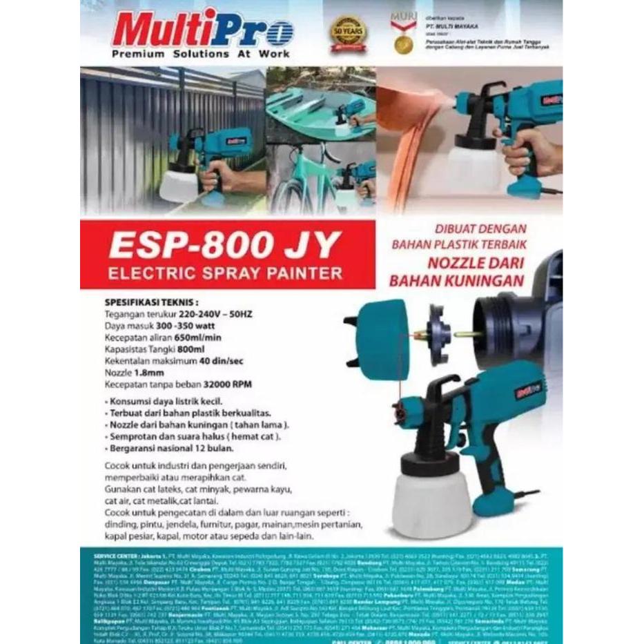 SPRAY GUN ELEKTRIK SPRAYGUN ELEKTRIK SEMPROT CAT MULTIPRO