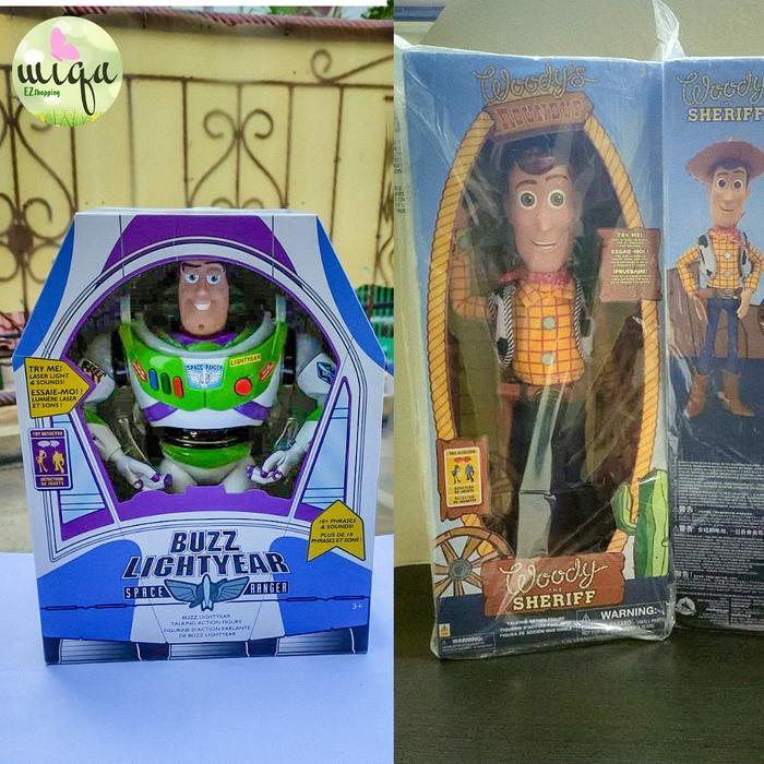 DISNEY STORE TOY STORY 4 INTERACTIVE TALKING ACTION FIGURE, BUZZ LIGHTYEAR WOODY ZURG JESSIE ALIEN