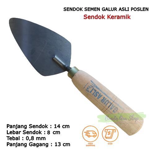 "New" Sendok / cetok semen GALUR ASLI sendok semen galur poslen